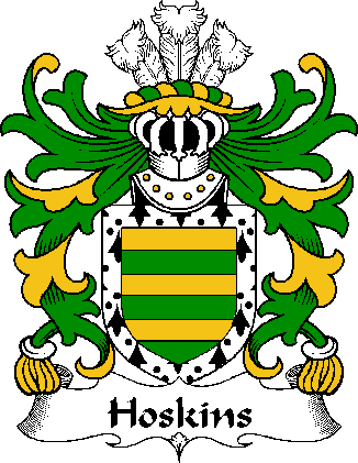 Hoskins-(of-Monmouthshire)–WELSH-COA
