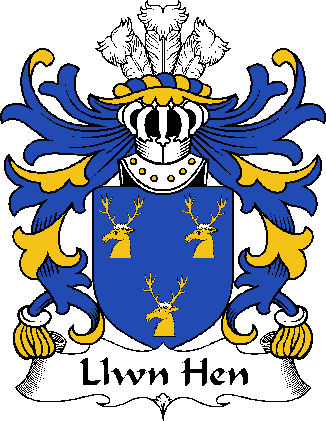 Llwn-Hen-(ancestor-of-Gwynfardd)–WELSH-COA