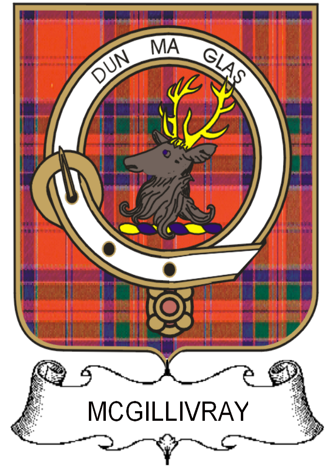 MCGILLIVRAY–SCOTTISH-TARTAN-CLAN-BADGE