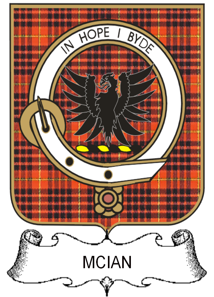 MCIAN–SCOTTISH-TARTAN-CLAN-BADGE