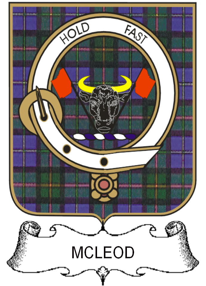 MCLEOD–SCOTTISH-TARTAN-CLAN-BADGE
