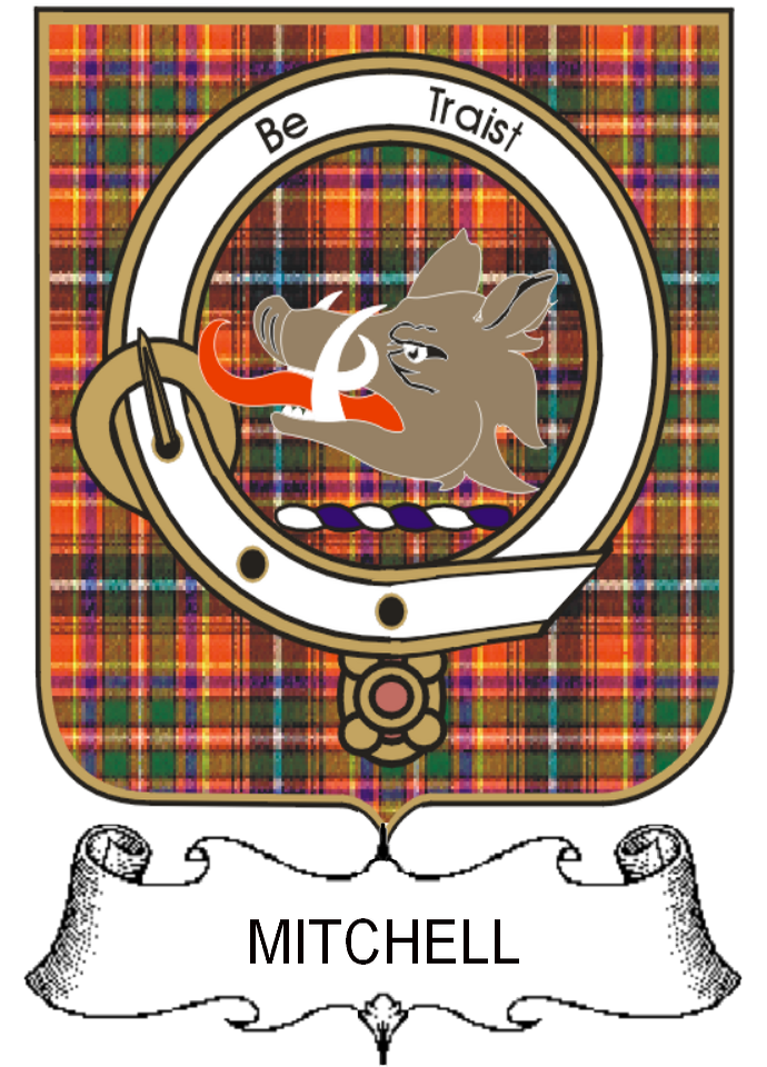 MITCHELL–SCOTTISH-TARTAN-CLAN-BADGE