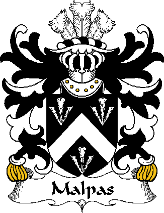 Malpas-(Sir-David,-Descended-from-Owain)–WELSH-COA