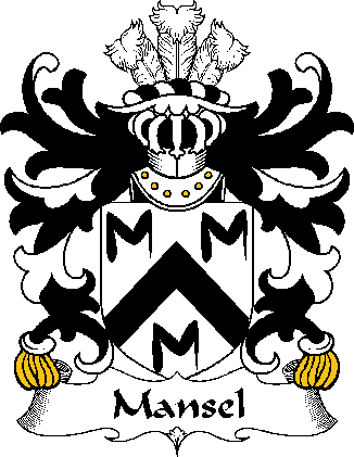 Mansel-(of-Oxwich-and-Penrice,-Gower)–WELSH-COA