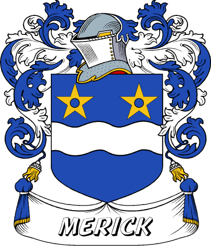Merick-(or-Meyrick)–WELSH-COA