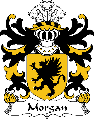 Morgan-(AP-LLYWELYN,-of-Tredegar,-Monmouthsire)–WELSH-COA