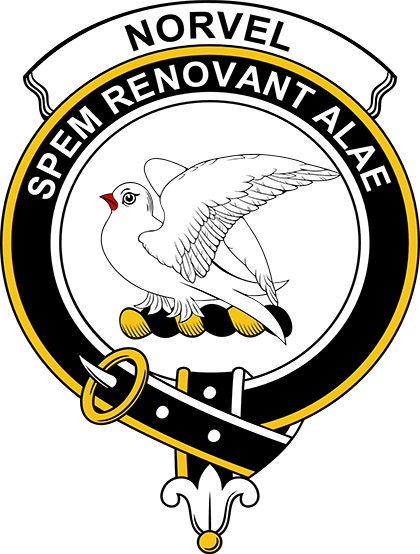 NORVEL-(OR-NORVILL)–SCOTTISH-CLAN-BADGE-EXECUTIVE