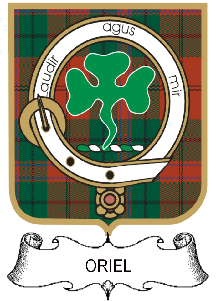 ORIEL–SCOTTISH-TARTAN-CLAN-BADGE