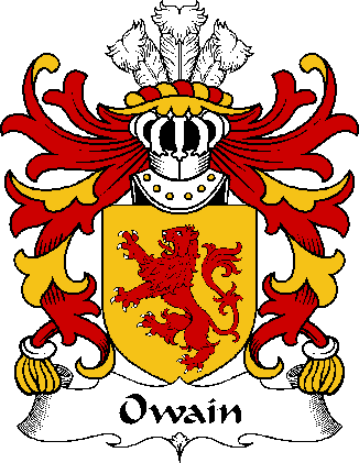 Owain-(CYFEILIOG,-Prince-of-Powys)–WELSH-COA