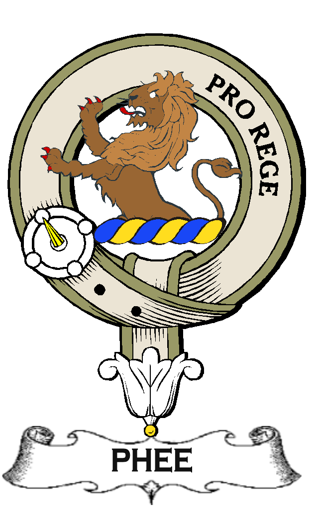 PHEE–SCOTTISH-CLAN-BADGE-VINTAGE