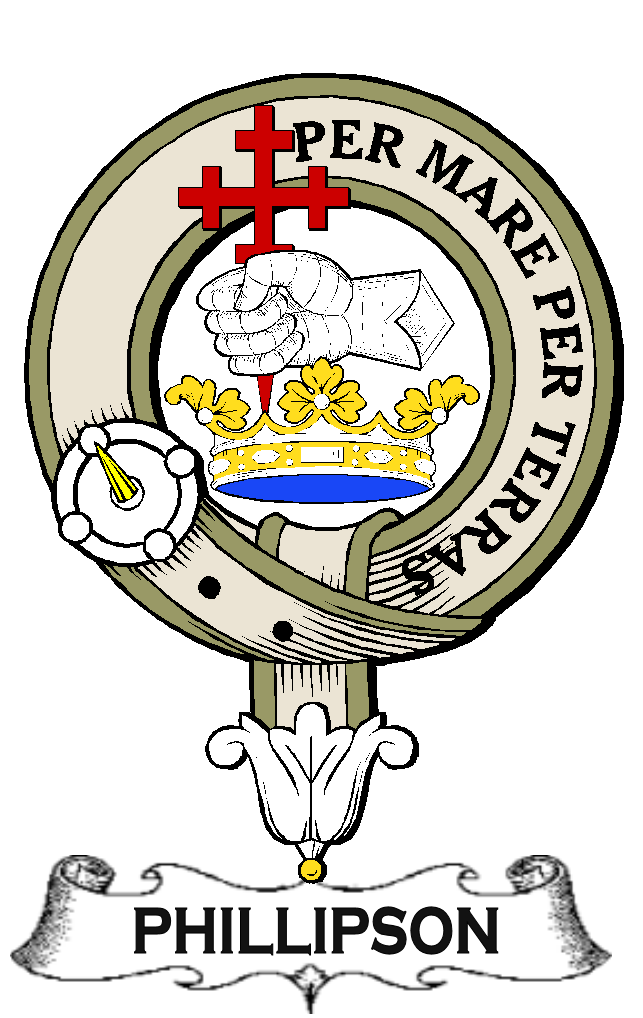 PHILLIPSON-MCD–SCOTTISH-CLAN-BADGE-VINTAGE
