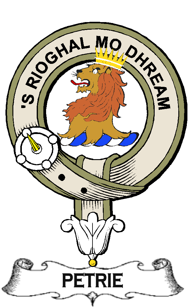 Petrie–SCOTTISH-CLAN-BADGE-VINTAGE