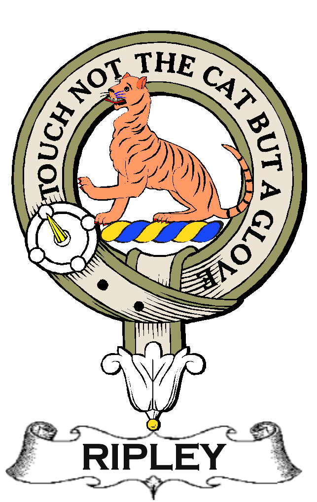 RIPLEY–SCOTTISH-CLAN-BADGE-VINTAGE