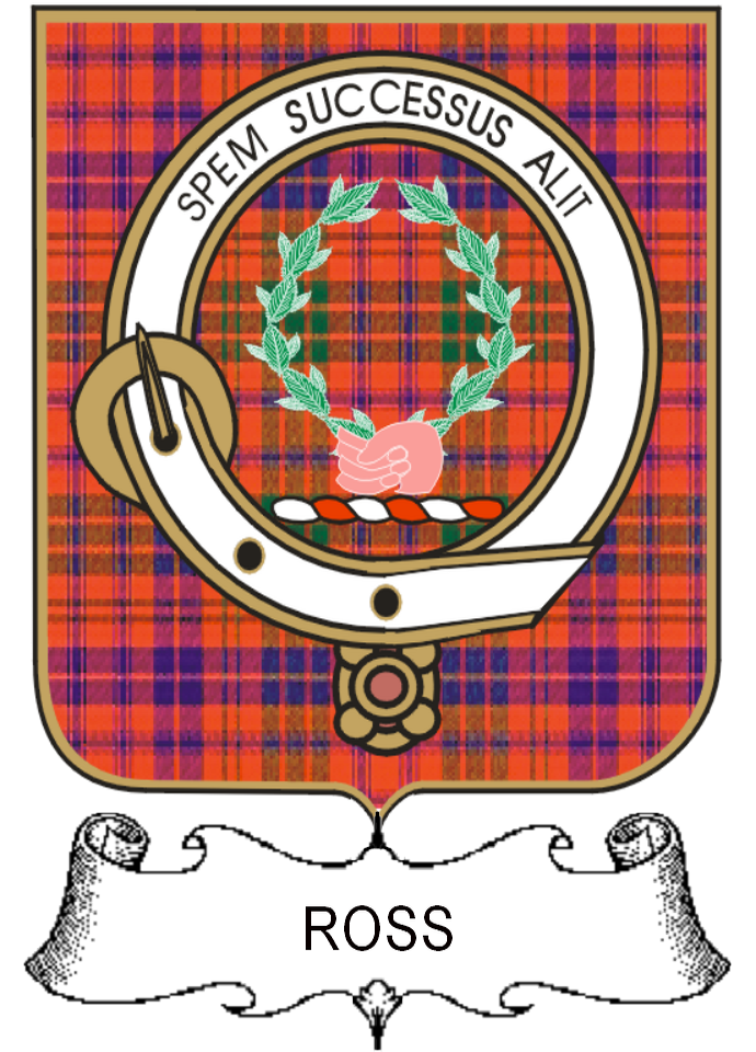 ROSS–SCOTTISH-TARTAN-CLAN-BADGE
