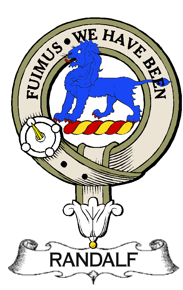 Randalf–SCOTTISH-CLAN-BADGE-VINTAGE