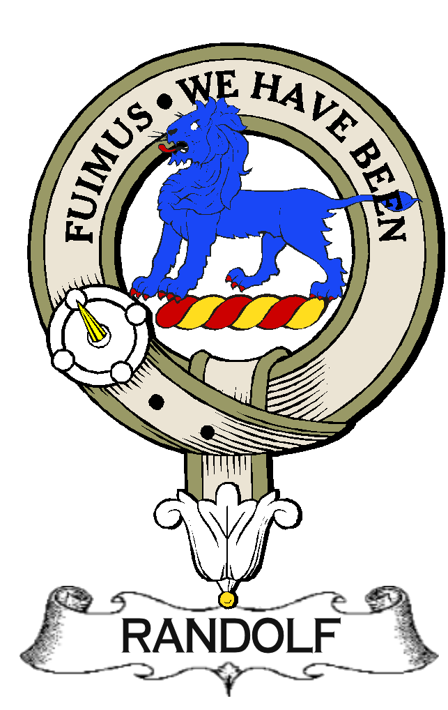 Randolf–SCOTTISH-CLAN-BADGE-VINTAGE