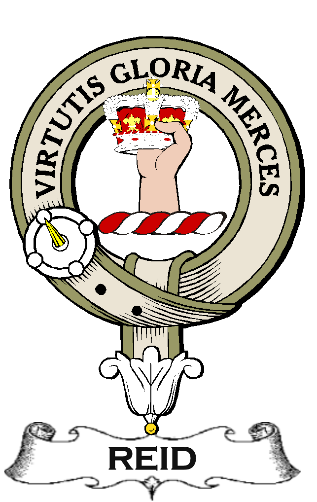 Reid–SCOTTISH-CLAN-BADGE-VINTAGE