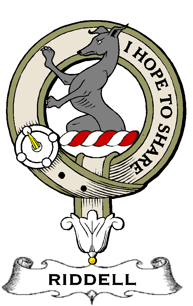 Riddell–SCOTTISH-CLAN-BADGE-VINTAGE
