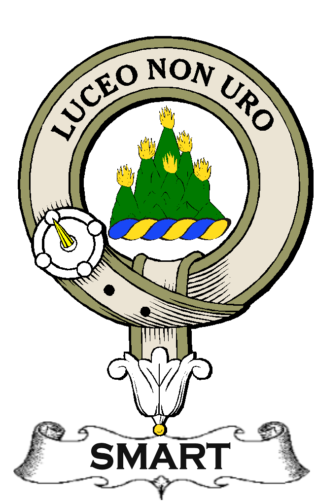 Smart–SCOTTISH-CLAN-BADGE-VINTAGE
