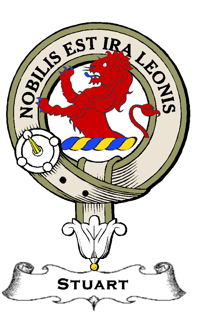 Stuart–SCOTTISH-CLAN-BADGE-VINTAGE