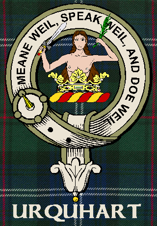 Urquhart-Mod–SCOTTISH-TARTAN-CLAN-BADGE