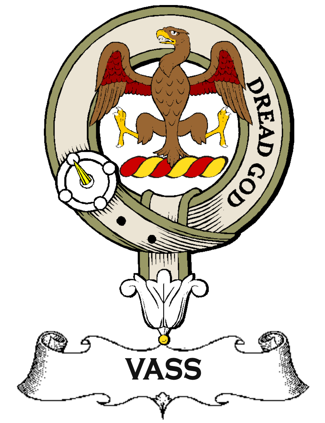 VASS–SCOTTISH-CLAN-BADGE-VINTAGE