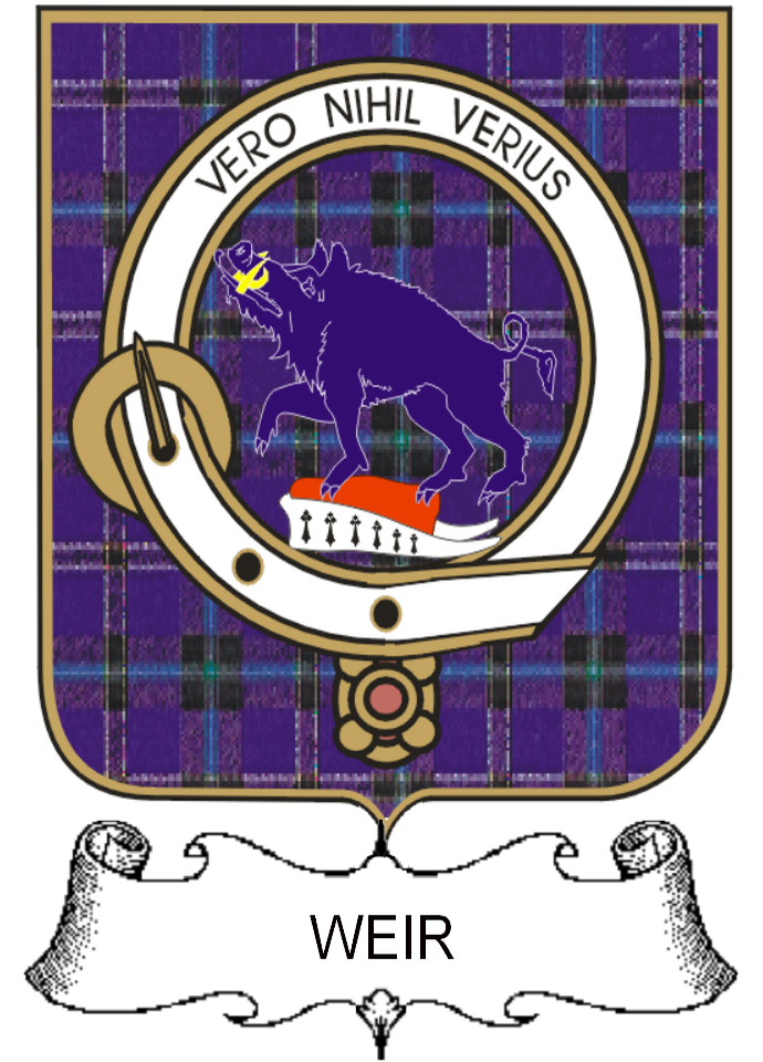 WEIR–SCOTTISH-TARTAN-CLAN-BADGE
