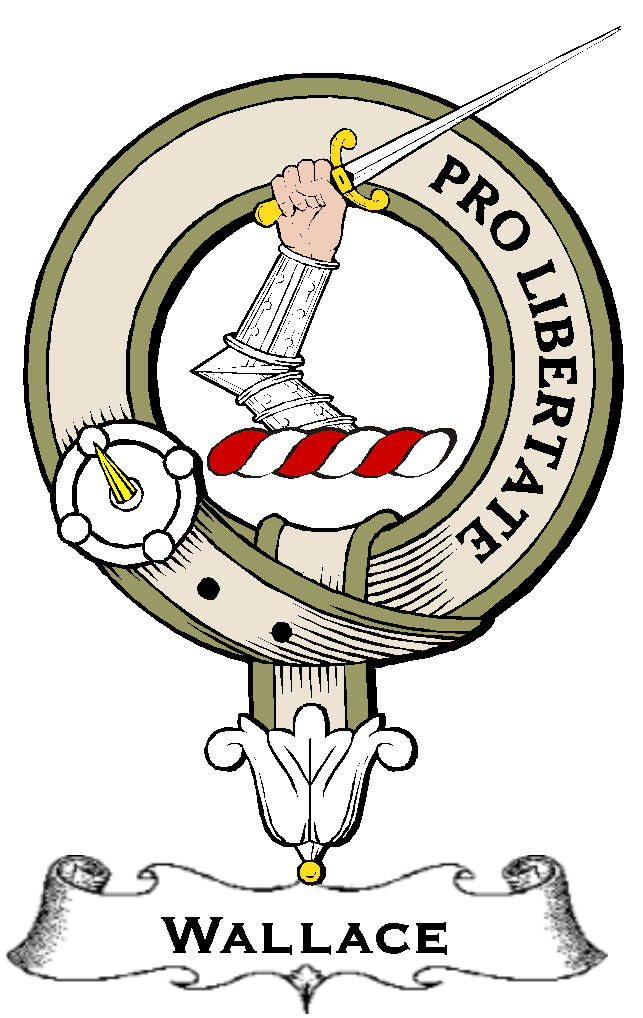 Wallace–SCOTTISH-CLAN-BADGE-VINTAGE
