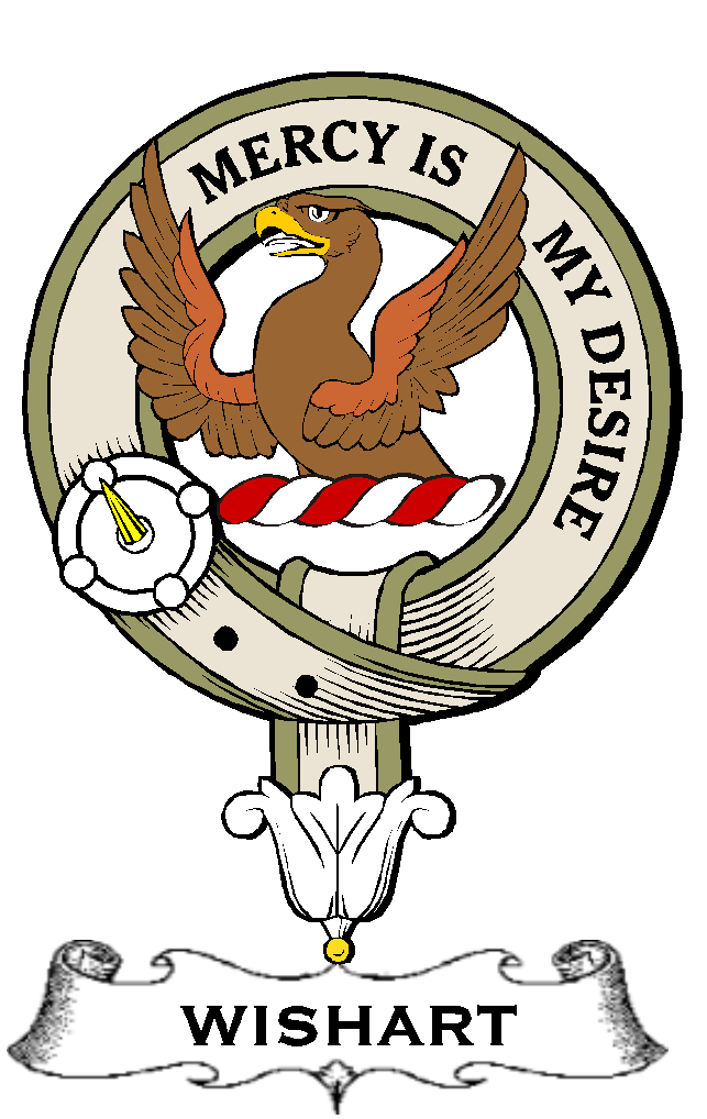 Wishart–SCOTTISH-CLAN-BADGE-VINTAGE