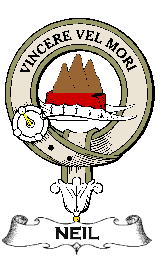 neil–SCOTTISH-CLAN-BADGE-VINTAGE