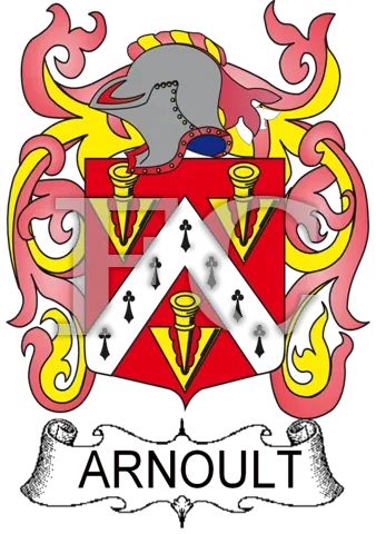 Arnoult French coat of arms