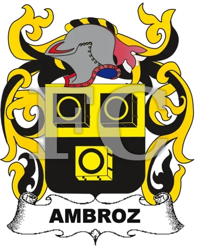 Ambroz English coat of arms