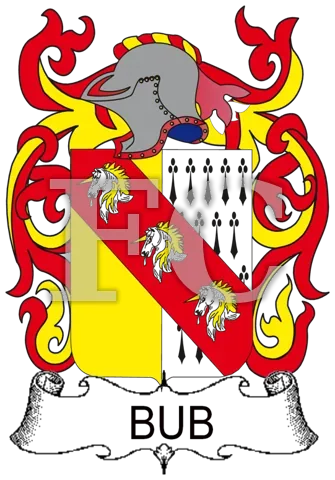 Bub English coat of arms