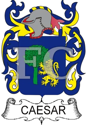 Caesar English coat of arms