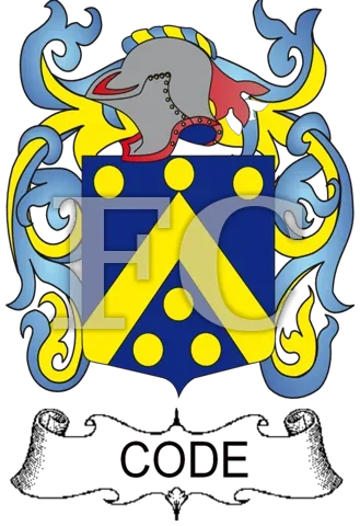 Code English coat of arms