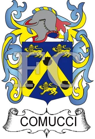 Comucci Italian coat of arms