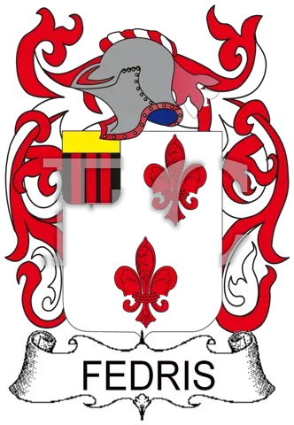 Fedris English coat of arms