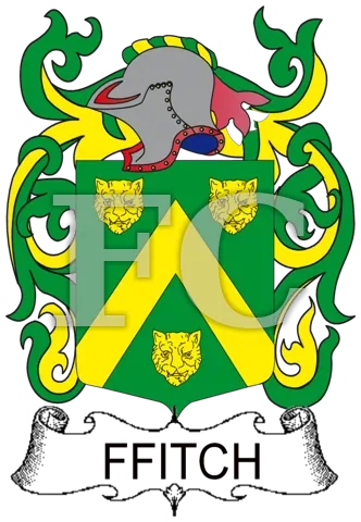 Ffitch English coat of arms
