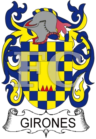 Girones Spanish coat of arms