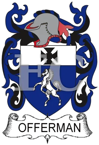 Offerman English coat of arms