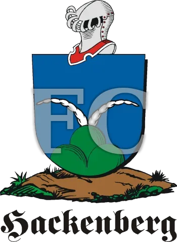 Hackenberg German crest badge