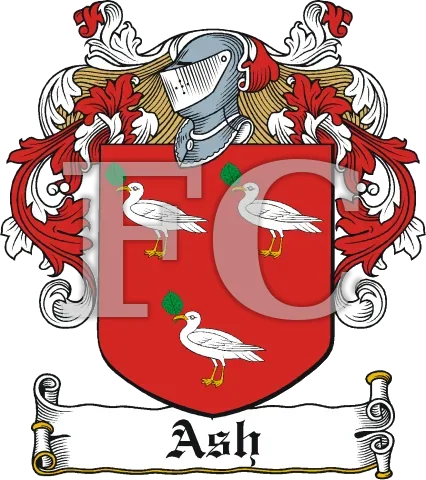 Ash Irish coat of arms